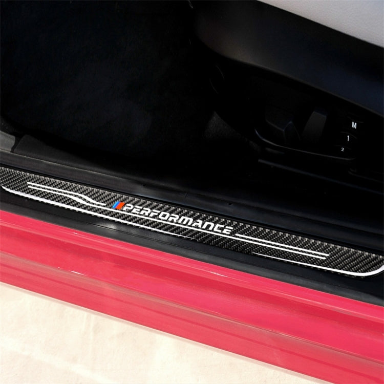 High Edition Carbon Fiber Car Door Threshold Decorative Sticker for BMW E90 2005-2012 -  by buy2fix | Online Shopping UK | buy2fix