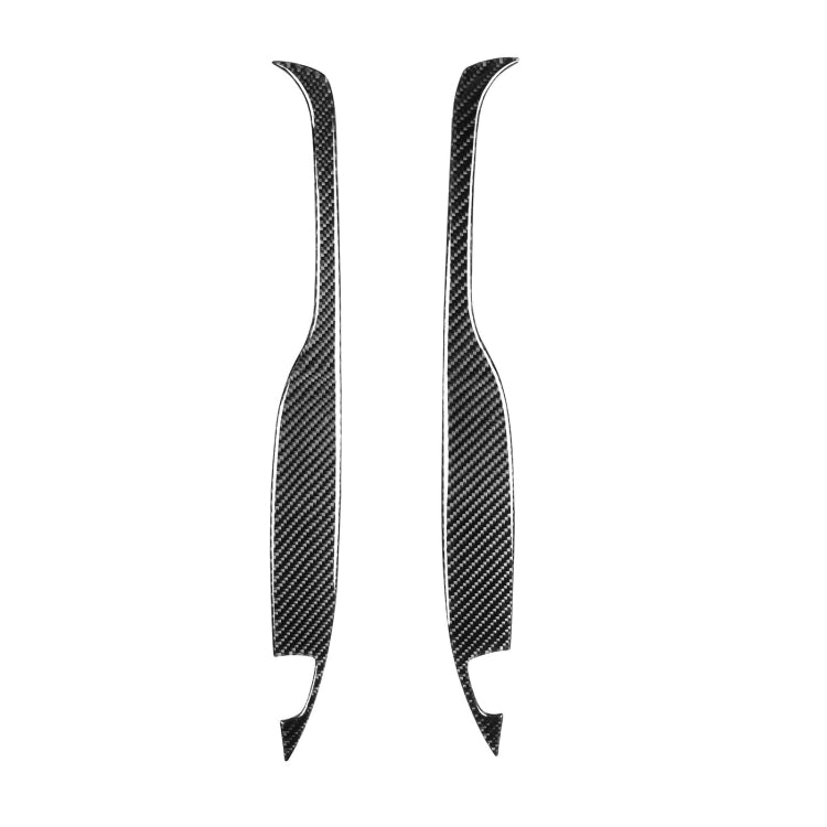 2 PCS Car Carbon Fiber Rear Armrest Decorative Sticker for Mazda RX8 2004-2008, Left and Right Drive Universal -  by buy2fix | Online Shopping UK | buy2fix