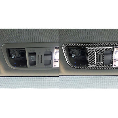 2 in 1 Car Carbon Ceiling Light Panel Decorative Sticker for Honda Civic 8th Generation 2006-2011, Left and Right Drive Universal -  by buy2fix | Online Shopping UK | buy2fix