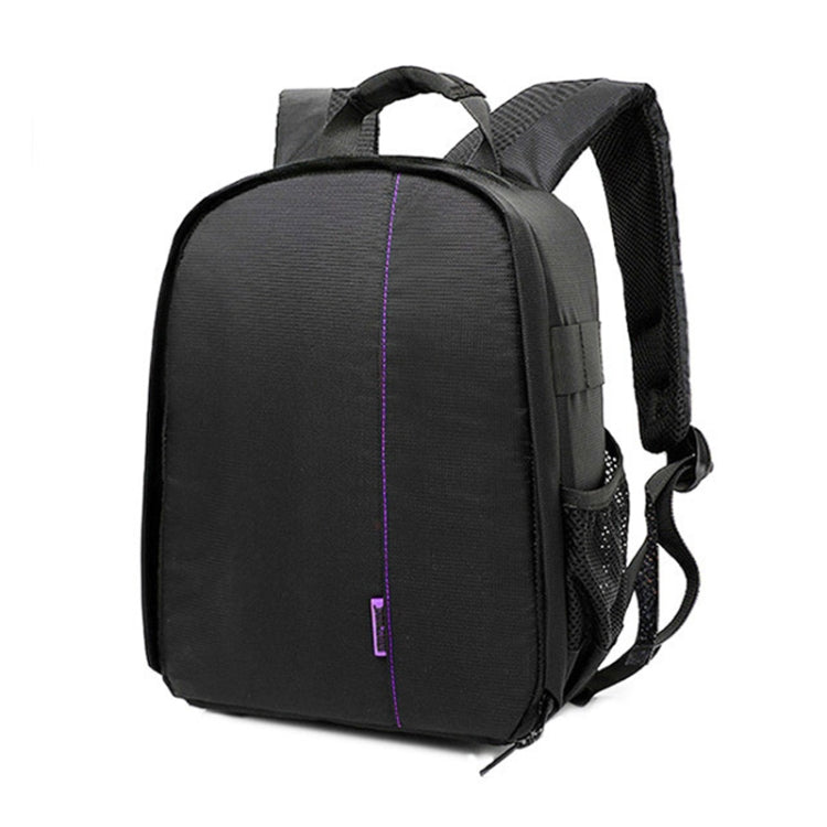 INDEPMAN DL-B012 Portable Outdoor Sports Backpack Camera Bag for GoPro, SJCAM, Nikon, Canon, Xiaomi Xiaoyi YI, Size: 27.5 * 12.5 * 34 cm(Purple) - Camera Accessories by INDEPMAN | Online Shopping UK | buy2fix