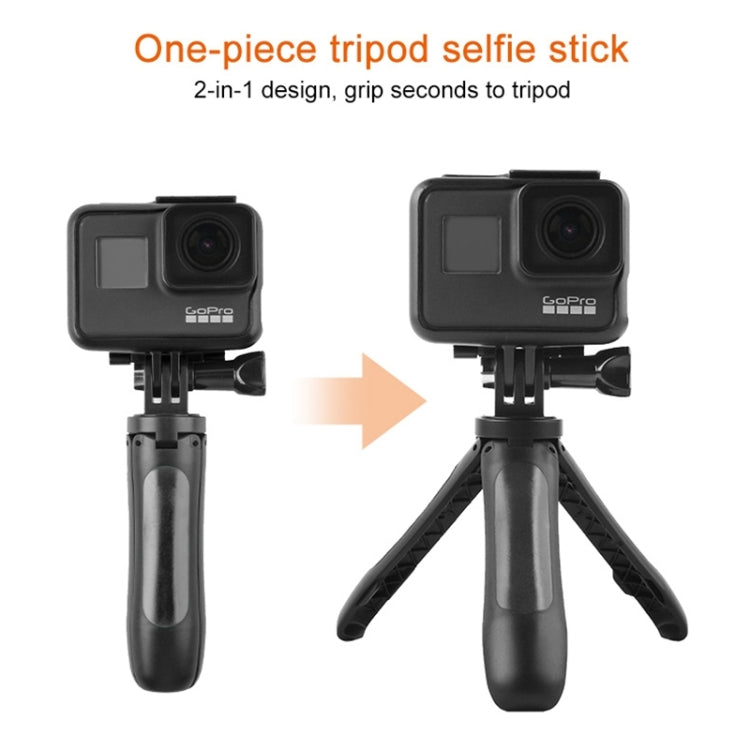 GP446 Multifunctional Mini Fixed Tripod for GoPro Hero11 Black / HERO10 Black /9 Black /8 Black /7 /6 /5 /5 Session /4 Session /4 /3+ /3 /2 /1, DJI Osmo Action and Other Action Cameras(Grey) - DJI & GoPro Accessories by buy2fix | Online Shopping UK | buy2fix