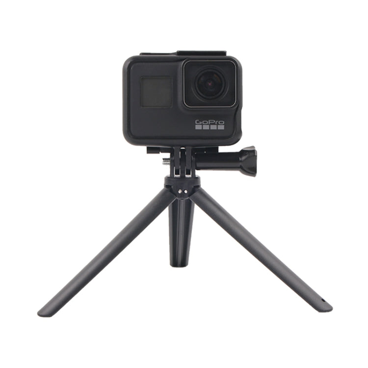 GP456 Tripod Bracket for GoPro Hero11 Black / HERO10 Black /9 Black /8 Black /7 /6 /5 /5 Session /4 Session /4 /3+ /3 /2 /1, DJI Osmo Action and Other Action Cameras and 4-6.8 inch Phones - DJI & GoPro Accessories by buy2fix | Online Shopping UK | buy2fix