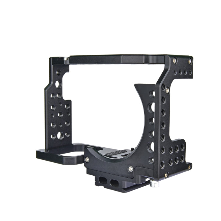 YELANGU CA7 YLG0908A-A01 Video Camera Cage Stabilizer for Sony A7K & A7X & A73  & A7S & A7R & A7RII & A7SII(Black) - Camera Accessories by YELANGU | Online Shopping UK | buy2fix