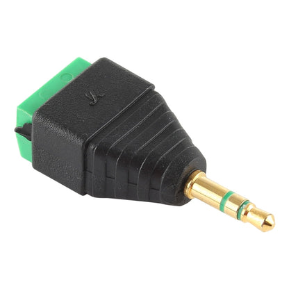 3.5mm Male Plug 3 Pole 3 Pin Terminal Block Stereo Audio Connector - Audio Adapter by buy2fix | Online Shopping UK | buy2fix