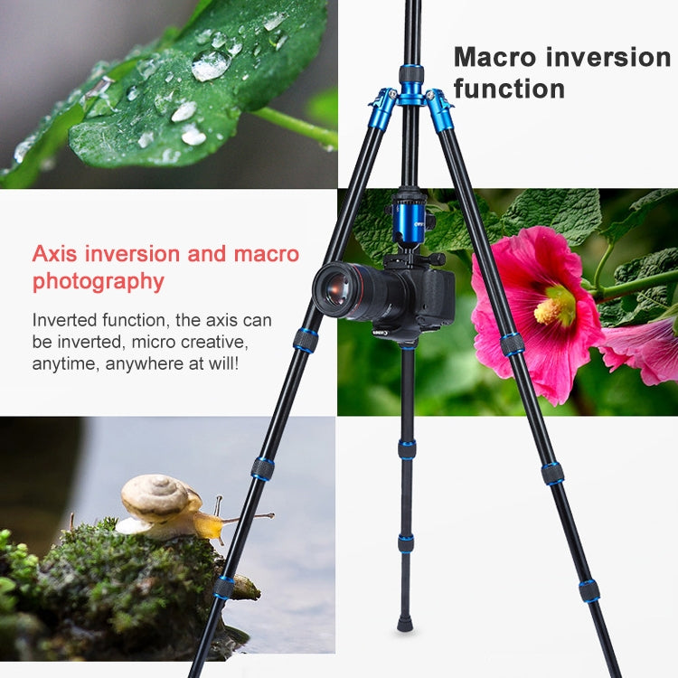 TRIOPO Oubao A-688 Adjustable Portable  Aluminum Alloy Tripod with Ball Head for SLR Camera - Camera Accessories by TRIOPO | Online Shopping UK | buy2fix