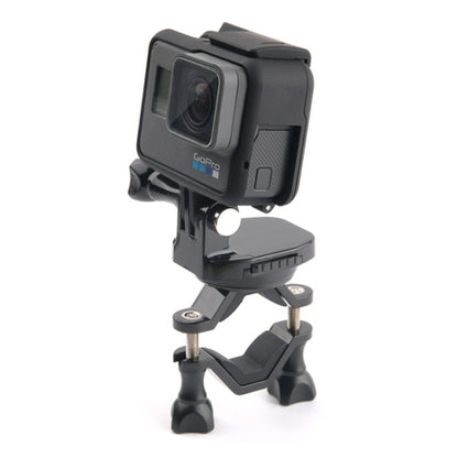GP433 Bicycle Motorcycle Handlebar Mount for GoPro Hero11 Black / HERO10 Black /9 Black /8 Black /7 /6 /5 /5 Session /4 Session /4 /3+ /3 /2 /1, DJI Osmo Action and Other Action Cameras(Black) - DJI & GoPro Accessories by buy2fix | Online Shopping UK | buy2fix