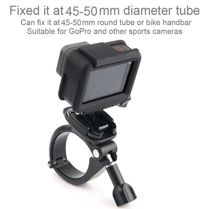 GP434 Large Size Bicycle Motorcycle Handlebar Fixing Mount for GoPro Hero11 Black / HERO10 Black /9 Black /8 Black /7 /6 /5 /5 Session /4 Session /4 /3+ /3 /2 /1, DJI Osmo Action and Other Action Cameras(Black) - DJI & GoPro Accessories by buy2fix | Online Shopping UK | buy2fix