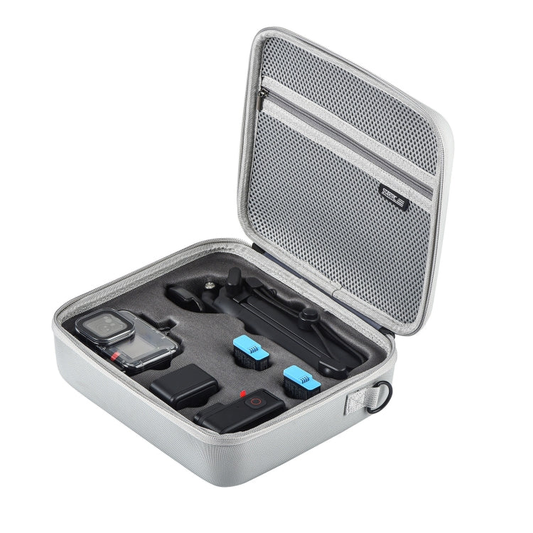 STARTRC Portable Shockproof Waterproof PU Case for GoPro Hero11 Black / HERO10 Black / HERO9 Black (Grey) - DJI & GoPro Accessories by STARTRC | Online Shopping UK | buy2fix