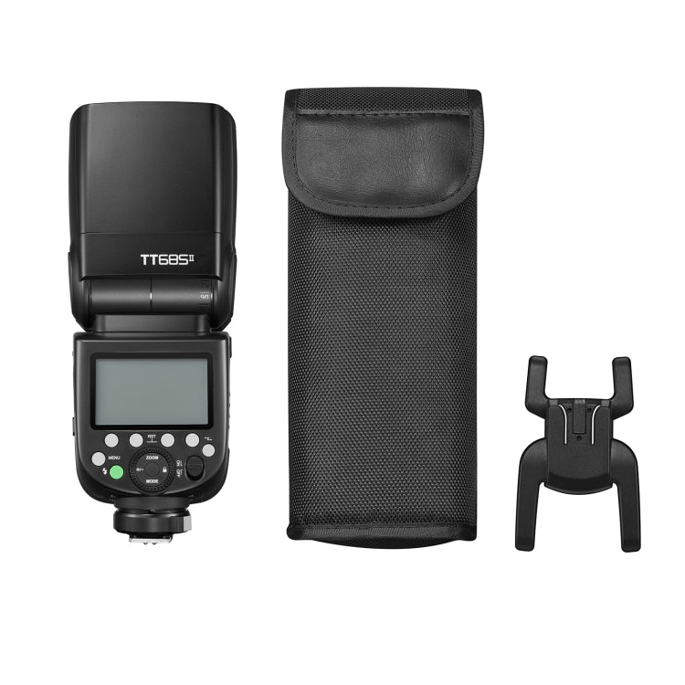 Godox TT685II-S 2.4GHz Wireless TTL HSS 1/8000s Flash Speedlite for Sony (Black) - Shoe Mount Flashes by Godox | Online Shopping UK | buy2fix