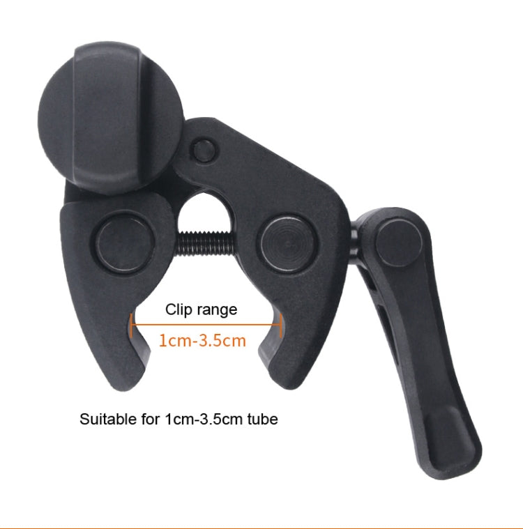 Clamp Mount Connecting Adapter Kit with Waterproof Back Cover for GoPro HERO6 /5(Black) - DJI & GoPro Accessories by buy2fix | Online Shopping UK | buy2fix