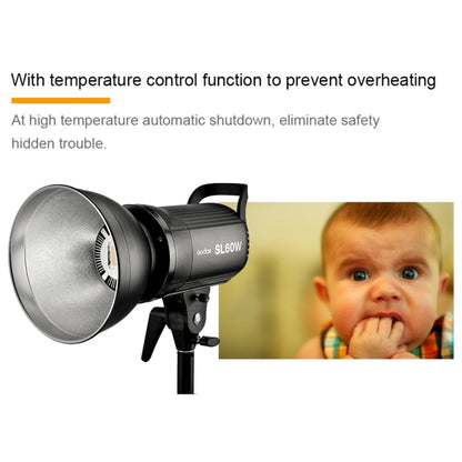 Godox SL60W LED Light Studio Continuous Photo Video Light(US Plug) - Camera Accessories by Godox | Online Shopping UK | buy2fix