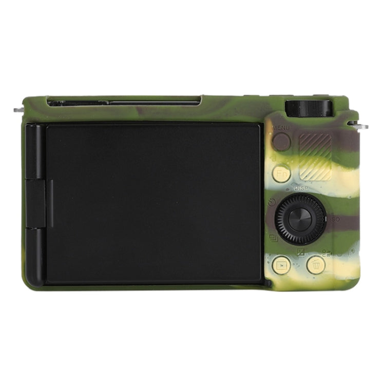 For Sony ZV-E10 Soft Silicone Protective Case (Camouflage) - Camera Accessories by buy2fix | Online Shopping UK | buy2fix