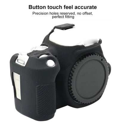 For Canon EOS 250D Soft Silicone Protective Case (Camouflage) - Camera Accessories by buy2fix | Online Shopping UK | buy2fix