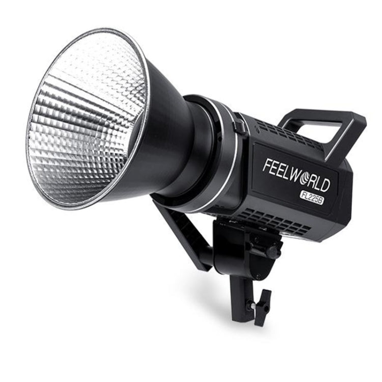 FEELWORLD FL225B 225W Bi-color Point Source Video Light, Bluetooth APP Control (UK Plug) - Shoe Mount Flashes by FEELWORLD | Online Shopping UK | buy2fix