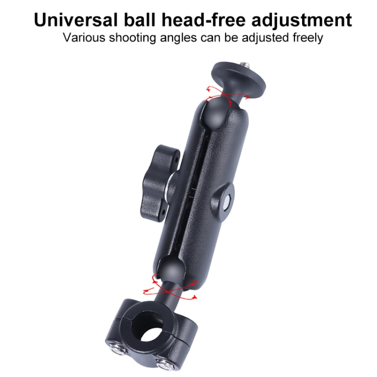 25mm Ballhead Car Front Seat Handlebar Fixed Mount Holder with Tripod Adapter & Screw & Phone Clamp & Anti-lost Silicone Case for GoPro Hero11 Black / HERO10 Black /9 Black /8 Black /7 /6 /5 /5 Sessio ... /3 /2 /1, DJI Osmo Action and Other Action Cameras - DJI & GoPro Accessories by buy2fix | Online Shopping UK | buy2fix