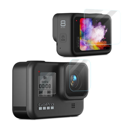 For GoPro HERO8 Black Camera Lens HD Protective Film + LCD Display HD Screen Protector - DJI & GoPro Accessories by buy2fix | Online Shopping UK | buy2fix