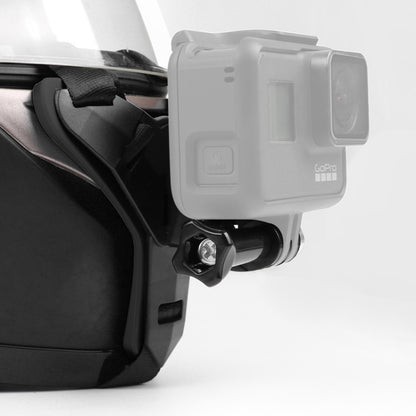 Helmet Belt Mount for GoPro Hero11 Black / HERO10 Black /9 Black /8 Black /7 /6 /5 /5 Session /4 Session /4 /3+ /3 /2 /1, DJI Osmo Action and Other Action Cameras(Black) - DJI & GoPro Accessories by buy2fix | Online Shopping UK | buy2fix
