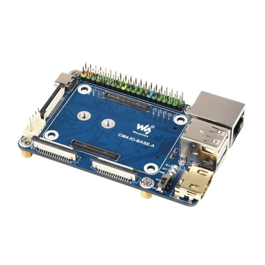 Waveshare Mini Base Board A for Raspberry Pi Compute Module 4 - Mini PC Accessories by WAVESHARE | Online Shopping UK | buy2fix