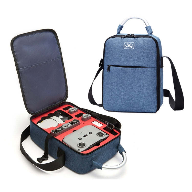 For DJI Mini 2 SE Shockproof Single Shoulder Storage Carrying Case Box Bag, Size: 30 x 22 x 10cm (Blue) - DJI & GoPro Accessories by buy2fix | Online Shopping UK | buy2fix