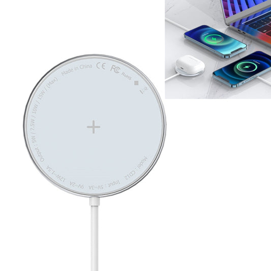 ROCK W33 Portable Mini Magnetic Magsafe Wireless Charger for iPhone 12 mini / 12 / 12 Pro / 12 Pro Max - Apple Accessories by ROCK | Online Shopping UK | buy2fix
