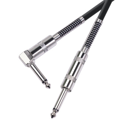 TC048SL 6.35mm Plug Straight to Elbow Electric Guitar Audio Cable, Cable Length:10m - Consumer Electronics by buy2fix | Online Shopping UK | buy2fix