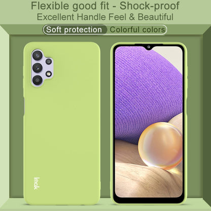 For Samsung Galaxy A32 5G IMAK UC-2 Series Shockproof Full Coverage Soft TPU Case(Green) - Samsung Accessories by imak | Online Shopping UK | buy2fix