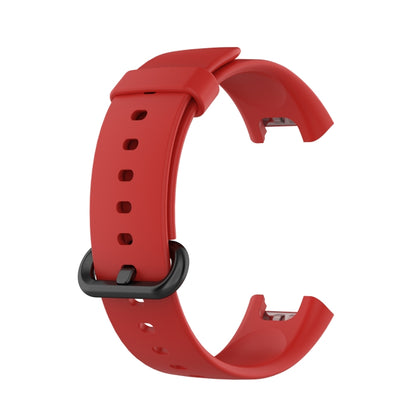 For Xiaomi Mi Watch Lite / Redmi Watch Silicone Watch Band, Size: One Size(Red) - Smart Wear by buy2fix | Online Shopping UK | buy2fix