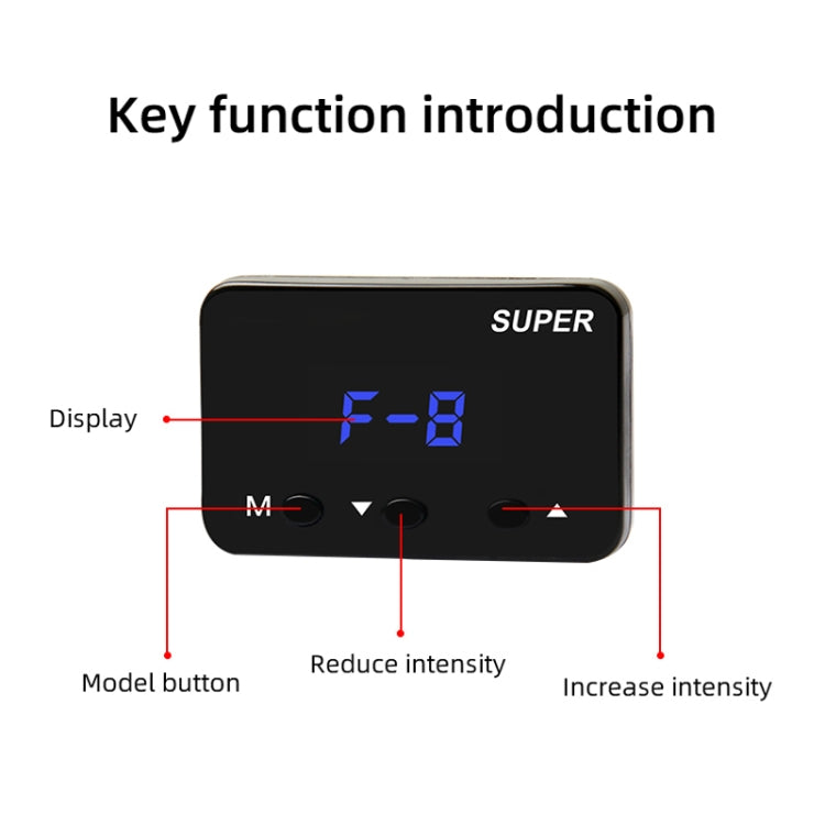 For Toyota FJ Cruiser Car Potent Booster Electronic Throttle Controller - In Car by buy2fix | Online Shopping UK | buy2fix