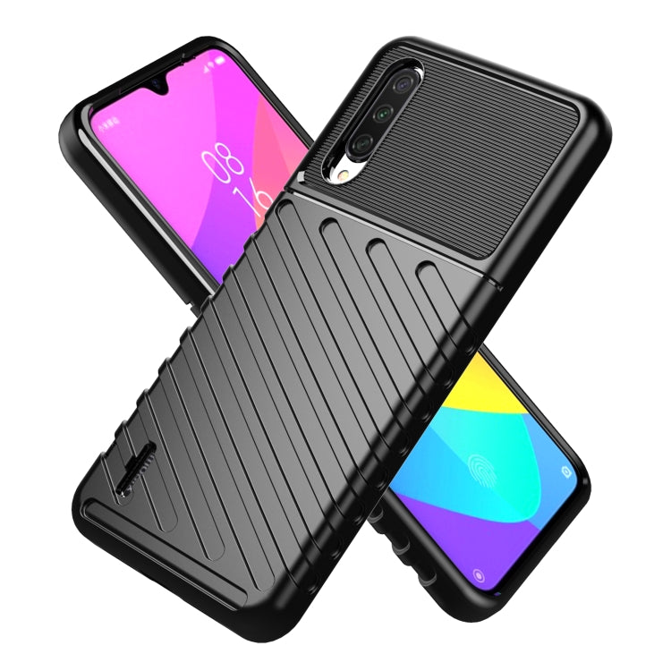 For Xiaomi Mi 9 Lite Thunderbolt Shockproof TPU Soft Case(Black) - Xiaomi Cases by buy2fix | Online Shopping UK | buy2fix