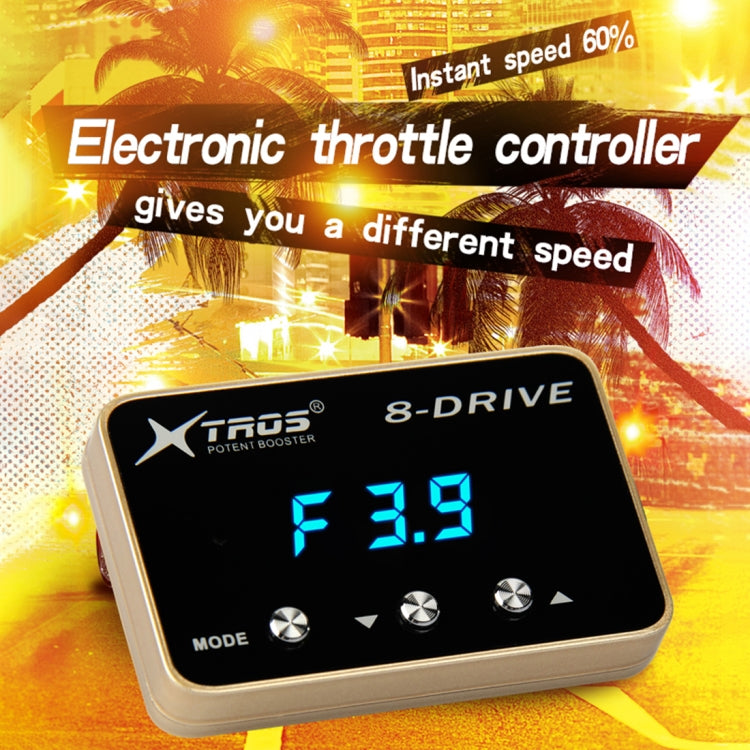 For Toyota 4 Runner 2010- TROS 8-Drive Potent Booster Electronic Throttle Controller Speed Booster - In Car by TROS | Online Shopping UK | buy2fix