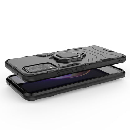 For vivo V21 Shockproof PC + TPU Protective Case with Magnetic Ring Holder(Black) - OPPO & vivo Accessories by buy2fix | Online Shopping UK | buy2fix