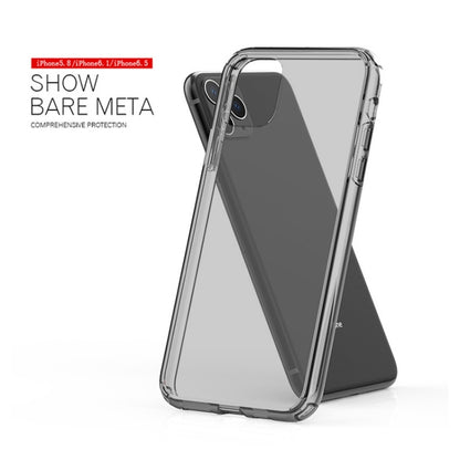 For iPhone 11 Pro Max Shockproof TPU + PC Protective Case (Transparent Black) - iPhone 11 Pro Max Cases by WK | Online Shopping UK | buy2fix