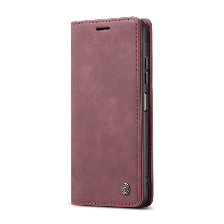 For Samsung Galaxy A22 5G CaseMe 013 Multifunctional Horizontal Flip Leather Case with Card Slot & Holder & Wallet(Wine Red) - Galaxy Phone Cases by CaseMe | Online Shopping UK | buy2fix