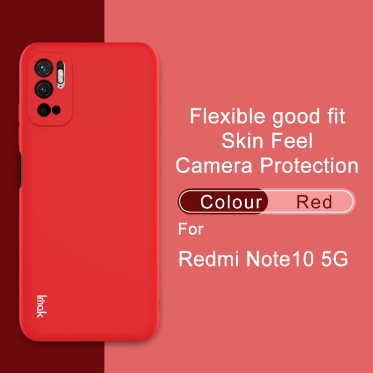 For Xiaomi Redmi Note10 5G / Poco M3 Pro 5G / 4G IMAK UC-2 Series Shockproof Full Coverage Soft TPU Case(Red) - Xiaomi Cases by imak | Online Shopping UK | buy2fix