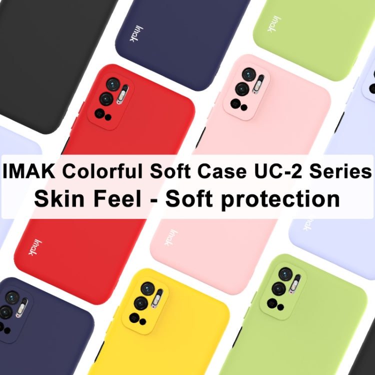 For Xiaomi Redmi Note10 5G / Poco M3 Pro 5G / 4G IMAK UC-2 Series Shockproof Full Coverage Soft TPU Case(Red) - Xiaomi Cases by imak | Online Shopping UK | buy2fix