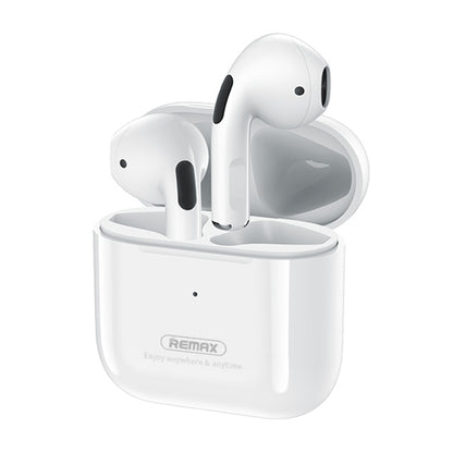 REMAX TWS-10i Enhanced Version Bluetooth 5.0 True Wireless Stereo Music Call Bluetooth Earphone(White) - TWS Earphone by REMAX | Online Shopping UK | buy2fix