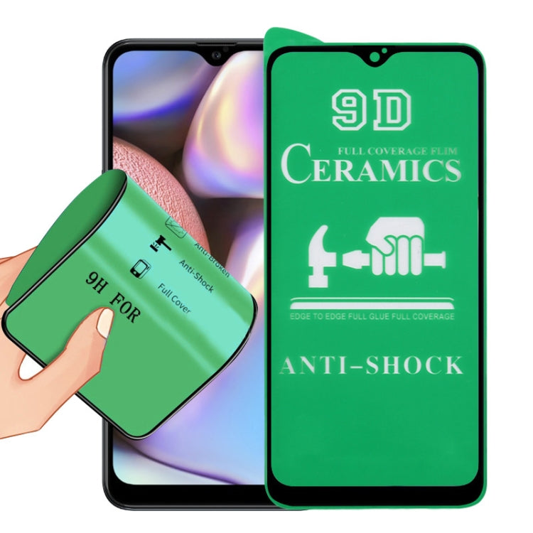 For Samsung Galaxy A10s 9D Full Screen Full Glue Ceramic Film - Galaxy Tempered Glass by buy2fix | Online Shopping UK | buy2fix