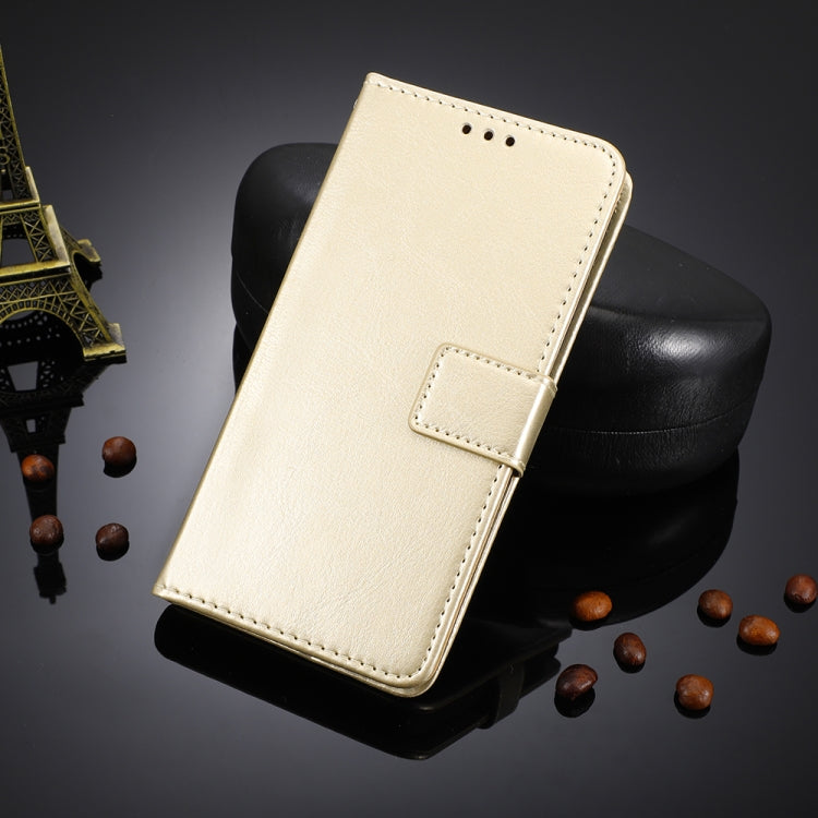 For Xiaomi Redmi Note 10 Pro 5G/Poco X3 GT Crazy Horse Texture Horizontal Flip Leather Case with Holder & Card Slots & Lanyard(Gold) - Xiaomi Cases by buy2fix | Online Shopping UK | buy2fix