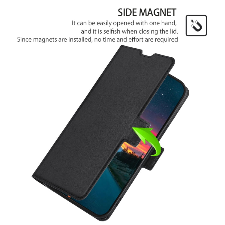 Ultra-thin Voltage Side Buckle PU + TPU Horizontal Flip Leather Case with Holder & Card Slot For iPhone 11 Pro Max(Black) - iPhone 11 Pro Max Cases by buy2fix | Online Shopping UK | buy2fix