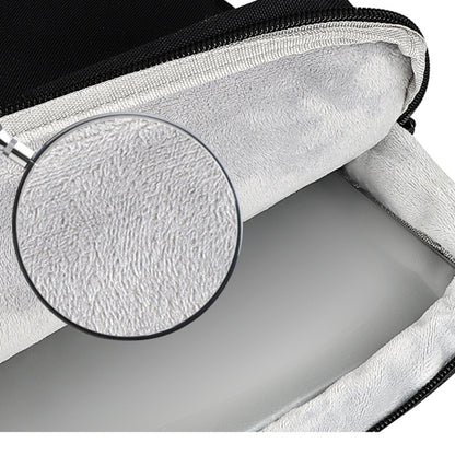 ST11 Polyester Thickened Laptop Bag with Detachable Shoulder Strap, Size:14.1-15.4 inch(Silver Gray) - 15 inch by buy2fix | Online Shopping UK | buy2fix