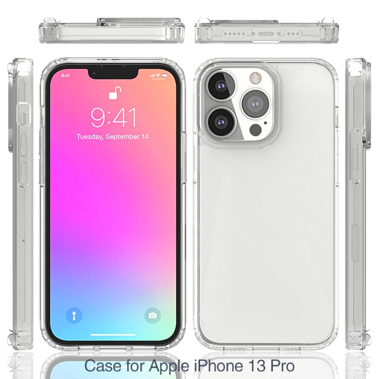 For iPhone 13 Pro Shockproof Scratchproof TPU + Acrylic Protective Case (Black) - iPhone 13 Pro Cases by buy2fix | Online Shopping UK | buy2fix