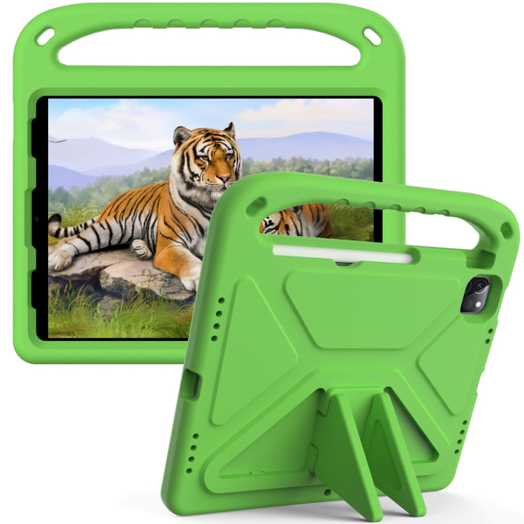 Handle Portable EVA Shockproof Protective Tablet Case with Triangle Holder For iPad Pro 11 2022 / 2021/2020/2018 / iPad Air 2020 / Air 2022 10.9(Green) - iPad Pro 11 (2022/2021) Cases by buy2fix | Online Shopping UK | buy2fix