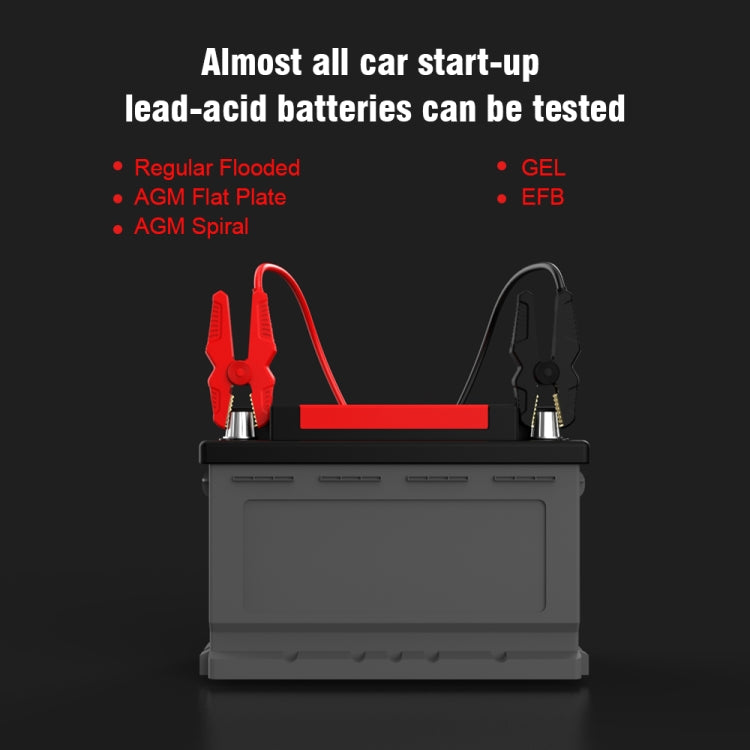 KONNWEI KW710 Car 3.2 inch 6V-24V Lead-acid Battery Tester Support 13 Languages - Code Readers & Scan Tools by KONNWEI | Online Shopping UK | buy2fix