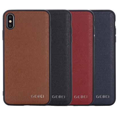 For iPhone 11 Pro GEBEI Full-coverage Shockproof Leather Protective Case(Black) - iPhone 11 Pro Cases by GEBEI | Online Shopping UK | buy2fix