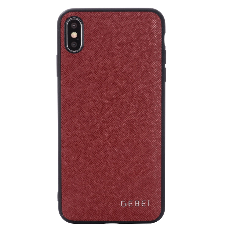 For iPhone 11 Pro GEBEI Full-coverage Shockproof Leather Protective Case(Red) - iPhone 11 Pro Cases by GEBEI | Online Shopping UK | buy2fix