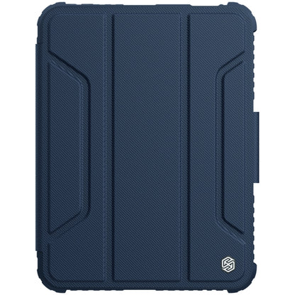 For iPad mini 6 / mini 2024 NILLKIN Bumper Pro Horizontal Flip Tablet Case with Pen Slot & Holder & Sleep / Wake-up Function(Blue) - iPad mini 6 Cases by NILLKIN | Online Shopping UK | buy2fix