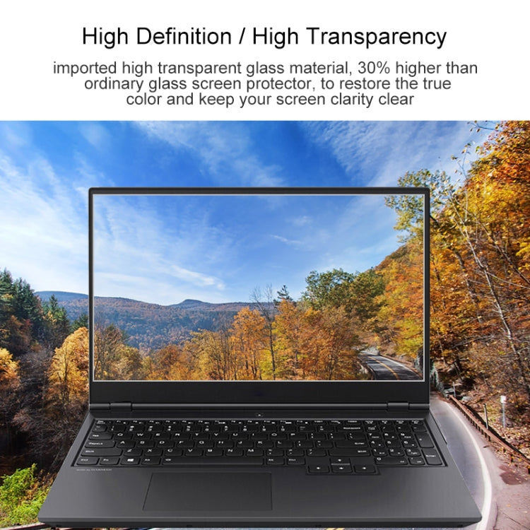 Laptop Screen HD Tempered Glass Protective Film For Lenovo R7000P 2021 15.6 inch - Computer & Networking by buy2fix | Online Shopping UK | buy2fix