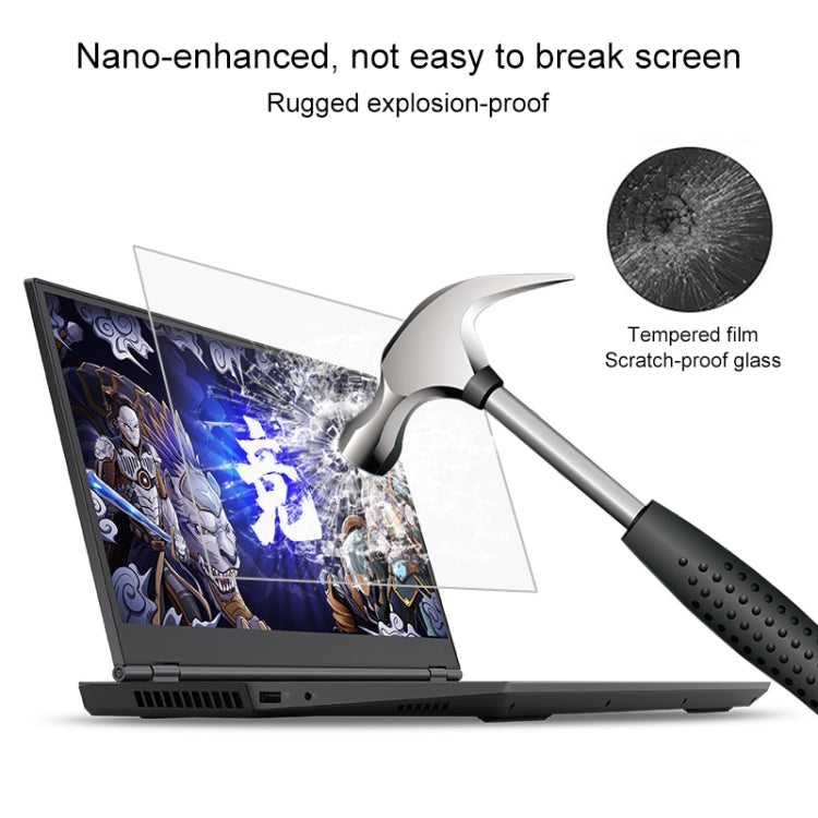 Laptop Screen HD Tempered Glass Protective Film For Lenovo Y9000K 2020 15.6 inch - Computer & Networking by buy2fix | Online Shopping UK | buy2fix