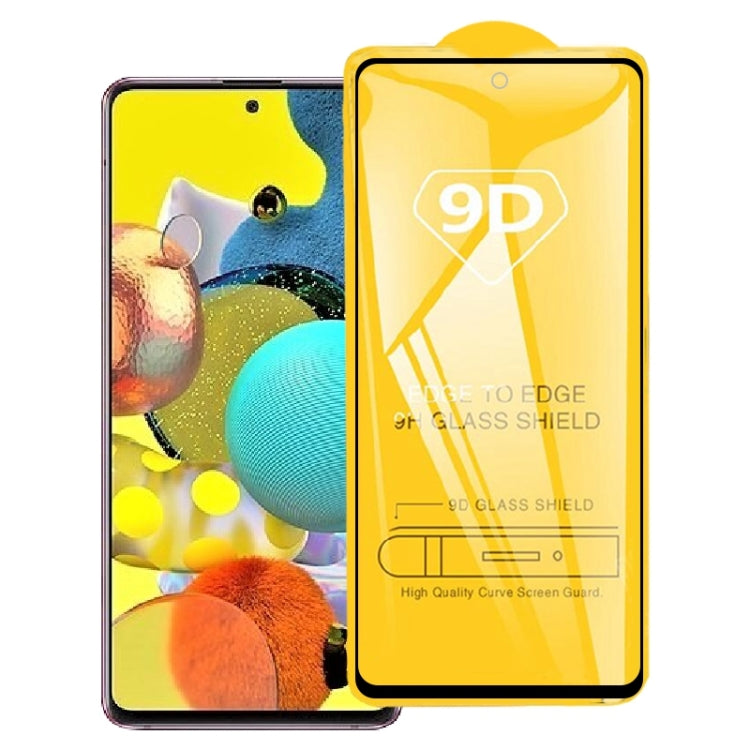 9D Full Glue Screen Tempered Glass Film For Samsung Galaxy A53 - Samsung Accessories by buy2fix | Online Shopping UK | buy2fix