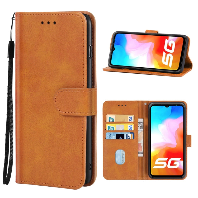 For Ulefone Armor 12 5G / 12S Leather Phone Case(Brown) - More Brand by buy2fix | Online Shopping UK | buy2fix